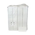 Food Containers & Lids | Pactiv Corp. 0TF117S00000 8.3 in. x 4.8 in. x 0.65 in. #17 Supermarket Trays - White (1000/Carton) image number 0