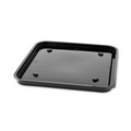 Food Containers & Lids | Pactiv Corp. 75SBASE 7.5 x 7.5 x 0.56 Recycled Plastic Brownie Container - Black (195/Carton) image number 1