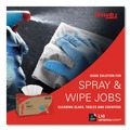 Perforated Roll & Hand Towels | WypAll 05320 1-Ply 9 in. x 10.5 in. L10 Towels with POP-UP Box - White (125/Box, 18 Boxes/Carton) image number 7