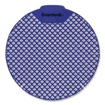 Boardwalk FGVIN-F-012I072M-81 1.8 oz. Urinal Screen - Tutti Frutti Scent, Blue (1-Dozen)
