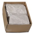 Food Containers & Lids | Pactiv Corp. YCN809030000 3-Compartment 9 x 9 x 3.1 EarthChoice SmartLock Microwavable MFPP Plastic Hinged Lid Container - White (120/Carton) image number 2