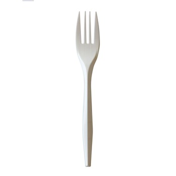 Boardwalk BWKFORKPPMW 5.51 in. Mediumweight Polypropylene Plastic Fork Cutlery - White (1000/Carton)