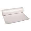 Low-Density Trash Bags | Boardwalk X7658SCKR01 38 in. x 58 in. 1.1 mil 60 gal. Recycled Low-Density Polyethylene Can Liners - Clear (100/Carton) image number 2