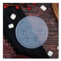 Cup Lids | Dart 10SL Plastic Cold Cup Lids Fits 10 oz. Cups - Translucent (1000/Carton) image number 5