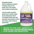 Disinfecting & Cleaning Solutions | Simple Green 2810000401128 1 gal. Bottle Clean Finish Disinfectant Cleaner - Herbal (4/Carton) image number 6