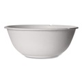 Bowls | Eco-Products EP-BL46CNFA 46 oz Vanguard Renewable and Compostable Sugarcane Bowls - White (400/Carton) image number 3