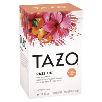 TEA | Tazo 30794522200451 1.8 oz. Tea Bags - Passion (120/Carton)