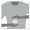 Cup Lids | Dart 662TS Straw-Slot Lids for 9 - 20 oz. Cold Cups - Clear (100/Sleeve, 10 Sleeves/Carton) image number 4