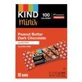 Meals & Snack Bars | KIND 27961 0.7 oz Minis - Peanut Butter Dark Chocolate (10/Pack) image number 0