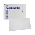 Low-Density Trash Bags | Boardwalk H8046TWK 40 in. x 46 in. 45 gal. 0.9 mil Linear Low Density Industrial Can Liners - White (100/Carton) image number 6