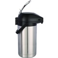 Beverage Dispensers | BUNN 32130.0000 3 Liter Lever Action Airpot - Stainless Steel/Black image number 2