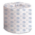 Perforated Roll & Hand Towels | GEN GEN248 4 in. x 3 in. 2-Ply Standard Bath Tissue - White (400 Sheets/Roll, 96 Rolls/Carton) image number 4