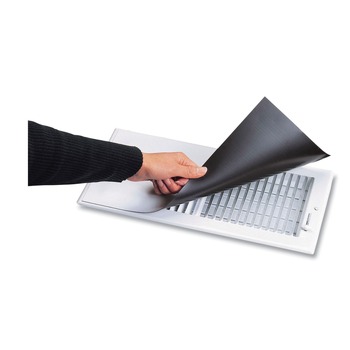  | Deflecto MVCX815 8 in. x 15 in. x 0.12 in. Magnetic Vent Covers - White (3/Pack)