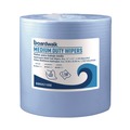 Cleaning Cloths & Wipes | Boardwalk HS1100B 12 in. x 12 in. Medium Duty Hydrospun Wipers - Blue (1100/Roll) image number 0