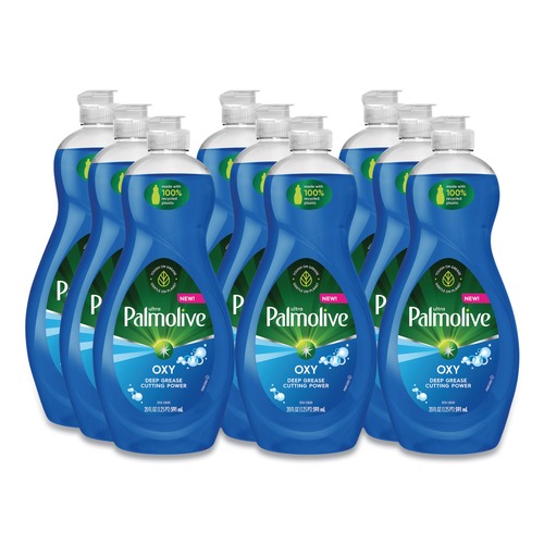 Dishwashing Detergents | Ultra Palmolive US04229A 20 oz. Bottle Dishwashing Liquid - Unscented (9/Carton) image number 0