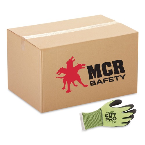  | MCR Safety 9277PUL Cut Pro Gloves - Large/Black/Lime (1-Dozen) image number 0