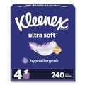 Facial Tissues | Kleenex 54308 Ultra Soft 3-Ply Facial Tissue - White (12/Carton) image number 5