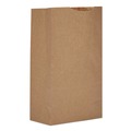 Grocery Bags | Ross & Wallace Paper Products 130303500PK/BL 4.74 in. x 2.91 in. x 8.66 in. #3 Size Extra-Heavy-Duty Grocery Paper Bags - Kraft (500/Bundle) image number 0