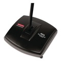 Sweepers | Rubbermaid Commercial FG421288BLA 44 in. Handle Floor and Carpet Sweeper - Black/Gray image number 1
