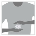 Cup Lids | Dart 8FTL Lift 'n' Lock 8 oz. Foam Cup and Container Lids - White (1000/Carton) image number 6