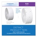 Toilet Tissues | Scott 07006 Essential Coreless JRT Septic Safe 1150 ft. 2 Ply Tissues - White (12/Carton) image number 2