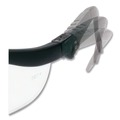 Safety Glasses | MCR Safety KD310 Klondike Plus Safety Glasses - Black Frame/Clear Lens image number 2