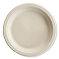 Plates | Chinet 25775 8.75 in. Diameter Paper Pro Round Plates - White (500/Carton) image number 1