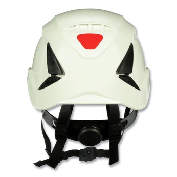 3M X5001-ANSI SecureFit X5000 Series 6-Point Pressure Diffusion Ratchet Suspension Safety Helmet - White