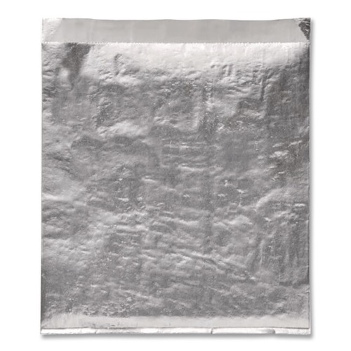 Food & Utility Bags | Bagcraft 300533 6 in. x 3/4 in. x 6-1/2 in. Foil Sandwich Bags - Silver (1000/Carton) image number 0