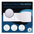 Toilet Tissues | Boardwalk B6144 2-Ply Septic Safe Toilet Tissue - White (96/Carton) image number 3