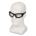 Eye Protection | Ansell 25672 V50 Calico Safety Eyewear with Head Strap, KleenVision Anti-Fog Coating, Black Nylon Frame, Clear Polycarbonate Lens image number 3