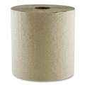 Perforated Roll & Hand Towels | Boardwalk 6700R 8 in. x 700 ft. 1-Ply Hardwound Towel - Kraft (6/Carton) image number 1