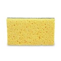 Scouring Pads & Sticks | 3M 74N 3.6 x 6 Niagara 1 in. Thick Medium Duty Scrubbing Sponge 74N - Yellow/Green (20/Carton) image number 1