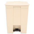Indoor Waste Receptacles | Rubbermaid Commercial FG614600BEIG 23 Gallon Polyethylene Step-On Receptacle - Beige image number 0