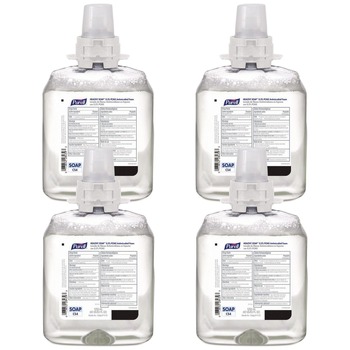 PURELL 5178-04 1250 ml Fragrance-Free Healthcare Healthy Soap 0.5% Pcmx Antimicrobial Foam for CS4 Dispensers (4/Carton)
