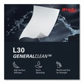 Perforated Roll & Hand Towels | WypAll 05812 L30 Quarter Fold 12.5 in. x 12 in. Towels (90/Polypack, 12 Polypacks/Carton) image number 10