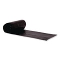 High-Density Trash Bags | Heritage Z6640WK R01 33 in. x 40 in. 22 mic 33 Gallon High-Density Waste Can Liners - Black (25 Bags/Roll, 10 Rolls/Carton) image number 4