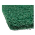 Scouring Pads & Sticks | AmerCareRoyal S960 6 x 9 Medium-Duty Scouring Pad - Green (60/Carton) image number 2