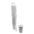 Cups | Boardwalk BWKDW12HCUP 12 oz. Double-Walled Paper Hot Cups - White (500/Carton) image number 3