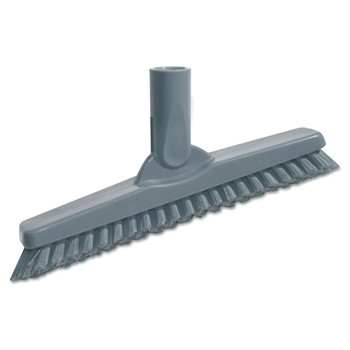 BRUSHES | Unger CB20G Black Polypropylene Bristles 8.83 in. Brush Gray Plastic Handle SmartColor Swivel Corner Brush