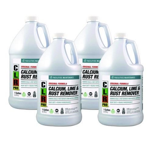Lime & Rust Removers | CLR PRO FM-CLR128-4PRO 1 gal. Bottle Calcium Lime and Rust Remover (4/Carton) image number 0