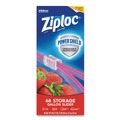 Resealable Bags | Ziploc 316489 9.5 in. x 2.63 in. x 10.56 in. Gallon Slider Storage Bags - Clear (9/Carton) image number 2