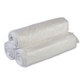 Drawstring & Kitchen Bags | Inteplast Group DTS2838N Draw-Tuff International Draw-Tape 1 mil. 23 gal. Can Liners - Natural (6/Carton) image number 2