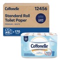 Perforated Roll & Hand Towels | Cottonelle 12456 Septic Safe Clean Care Bathroom Tissue - White (48-Rolls/Carton) image number 0