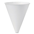 Cups | SOLO 10BFC-2050 Bare Eco-Forward 10 oz. ProPlanet Seal Treated Paper Funnel Cups - White (1000/Carton) image number 0