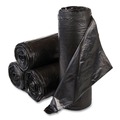 High-Density Trash Bags | Inteplast Group S334022K 33 in. x 40 in. 33 gal. 22 mic High-Density Commercial Can Liners - Black (250/Carton) image number 0