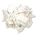 Perforated Roll & Hand Towels | HOSPECO 33325 Sweatshirt Rags Unscented White (8/lb, 25 lb/Carton) image number 2