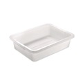 Perforated Roll & Hand Towels | Rubbermaid Commercial FG334992WHT 15 in. x 20 in. x 5 in. Bus/Utility Box - White image number 1