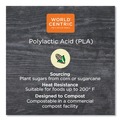 Cups | World Centric CP-CS-7 7 oz PLA Plastic Cold Cups - Clear (2000/Carton) image number 2