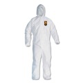 Hand Sanitizing Wipes | Ansell 49116 A20 Breathable Particle Protection Coveralls with Zip Closure - Triple Extra Large, White (20/Carton) image number 0